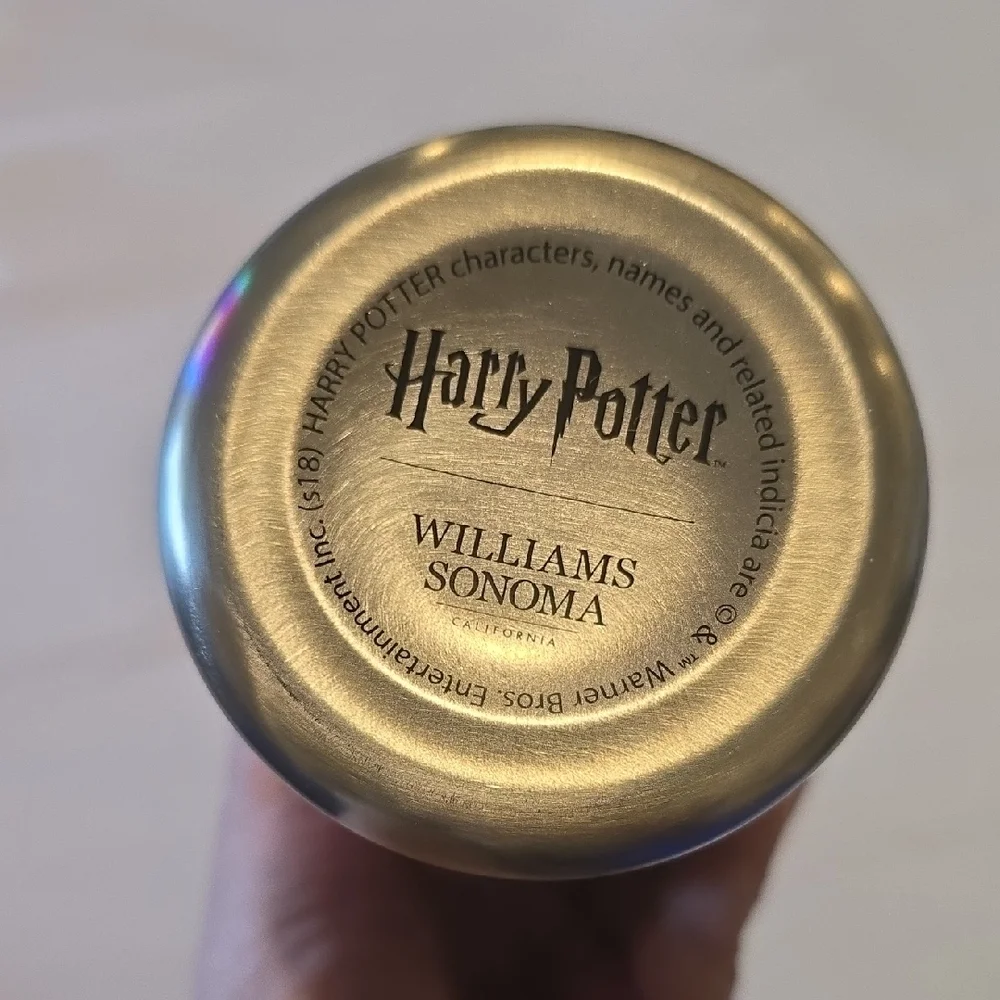 Williams Sonoma Harry Potter Red Gryffindor Stainless Steel Bottle